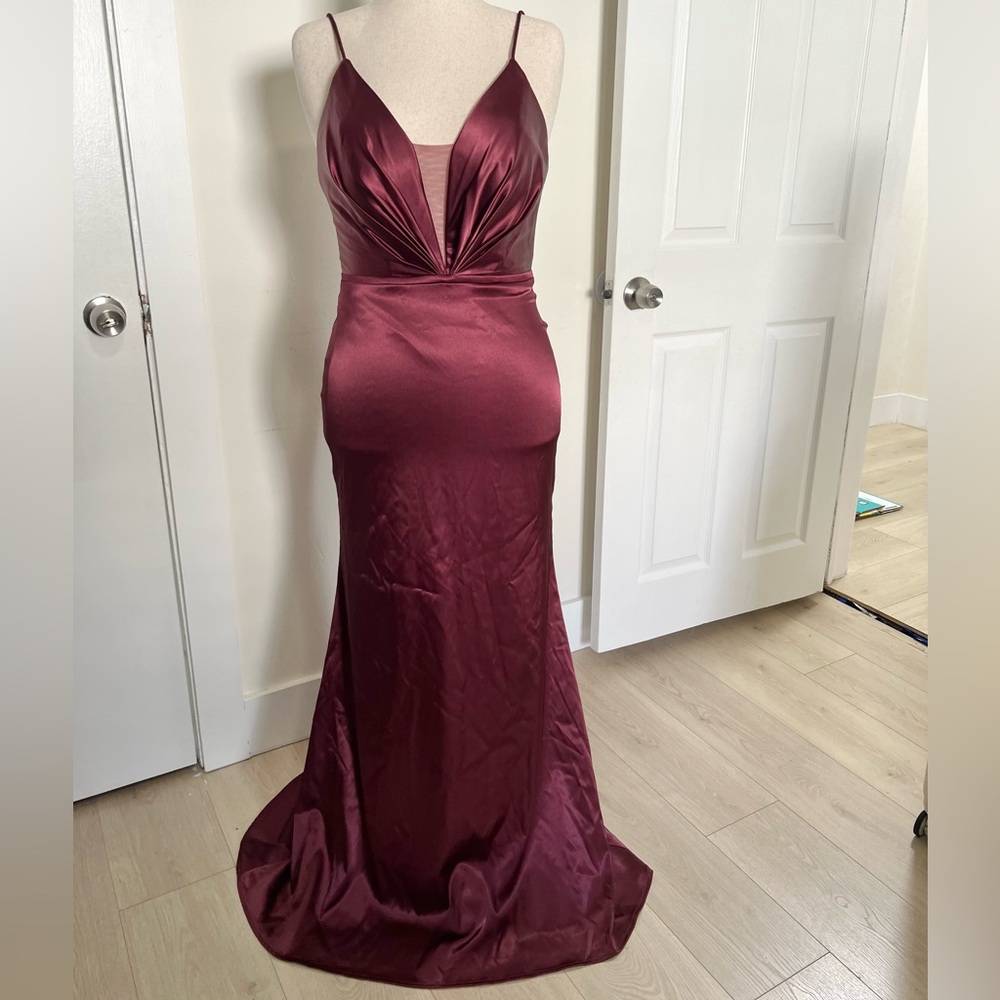 Woman’s Burgundy Dress Size 8
